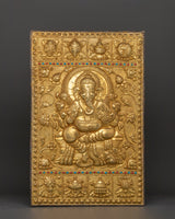 Lord Ganesha Engraved Wall Hanging