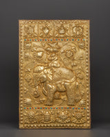 Auspicious Symbol Wall Plaque