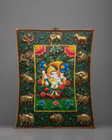 Ganesh Brass Wall Hanging