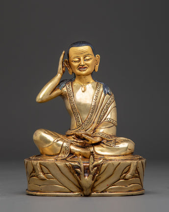 Golden Statue of Milarepa