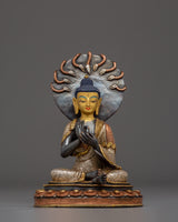 Buddhist Monk Nagarjuna Statue