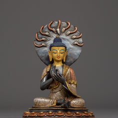 Buddhist Monk Nagarjuna Statue