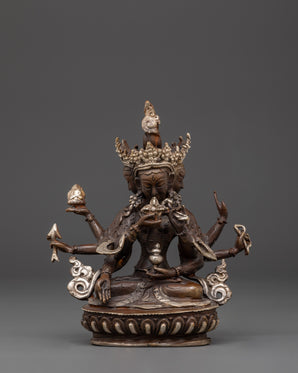 Tibetan Deity Namgyalma statue