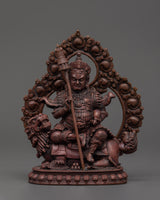 Oxidized Copper Namtoshe Statue