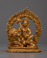 Machine Made King Vaishravana( Namtoshe )Statue