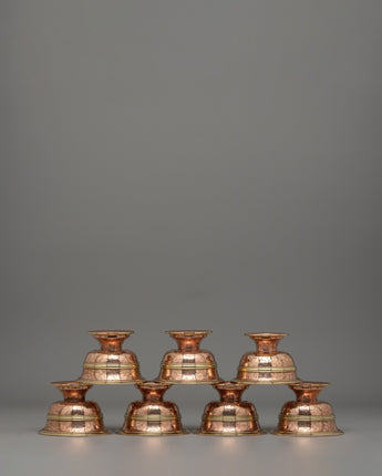 tibetan-copper-offering-bowl-set