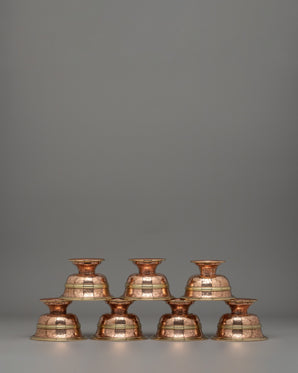 tibetan-copper-offering-bowl-set