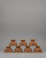 Set of Tibetan Offering Bowls