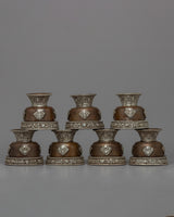 7 Bowl Water Offering Set