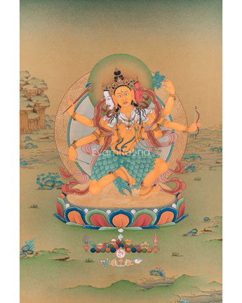 High-Quality Parnashavari Canvas Print