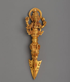 Gold Phurba Dagger