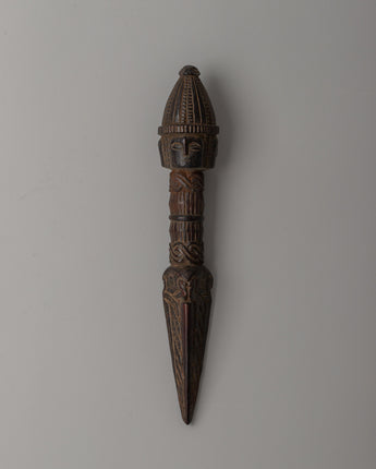 Sacred wooden Phurba dagger