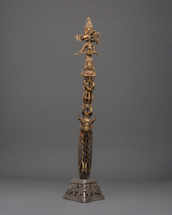 Sacred Buddhist protective Phurba