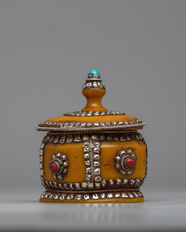 Buddhist Metal Pot