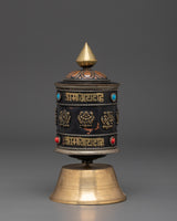 tibetan-mantra-prayer-wheel-with-base