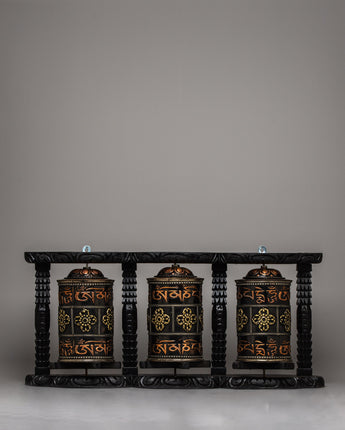 Buddhist Mantra Prayer Wheel