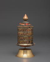 Spiritual Tibetan Prayer wheel