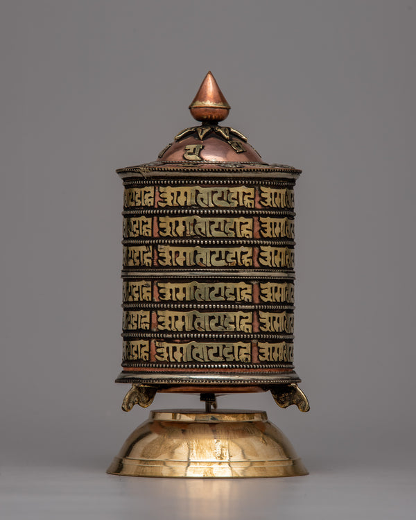 Nepal Spinning Prayer Wheel