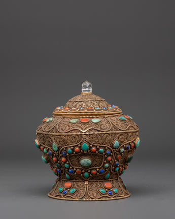 Traditional Handcrafted Tibetan Rice Pot
