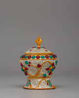 Copper Rice Pot with Filigree