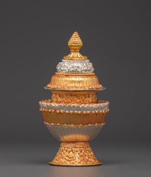 Himalayan Buddhist ritual pot
