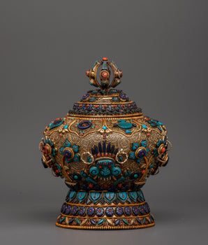 Tibetan Rice Bowl with Coral