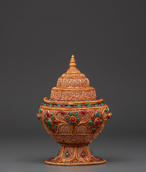 Himalayan Rice Offering Pot