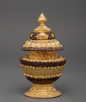 gold-plated-tibetan-copper-rice-pot
