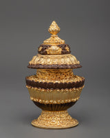 gold-plated-tibetan-copper-rice-pot