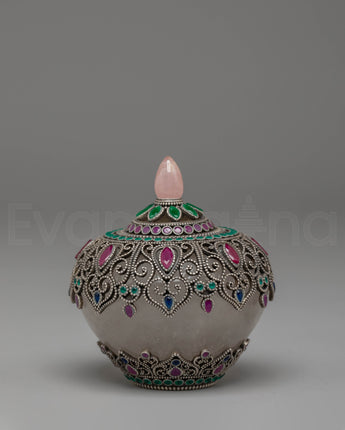 Spiritual Tibetan Dhupur Pot