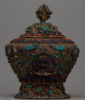 Silver Plated Rice Pot