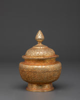 Buddhist rice offering pot