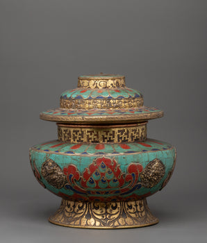 Tibetan Copper Rice Pot