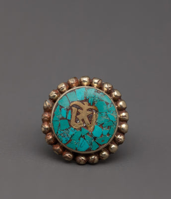 Handmade Tibetan Turquoise Ring