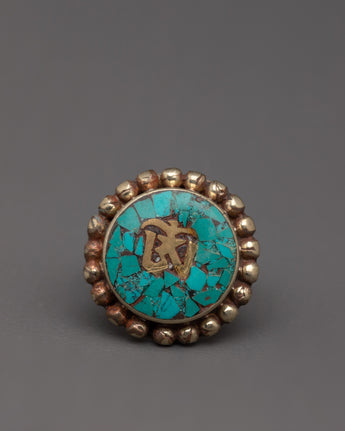 Handmade Tibetan Turquoise Ring