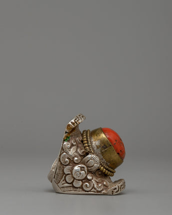Tibetan Coral Ring