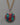 Round White Metal Locket