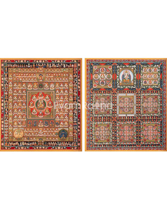 Ryoukai Set Thangka Mandala