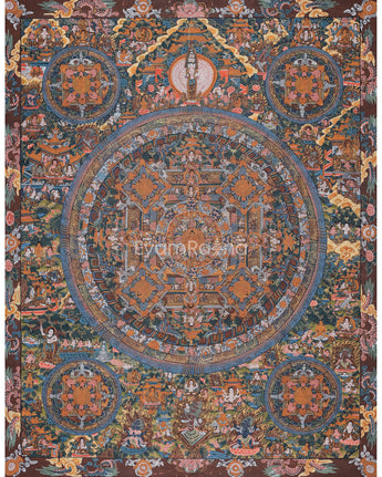 Traditional Buddha Mandala Artwork