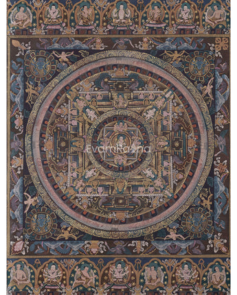 Traditional Vairocana Buddha Mandala