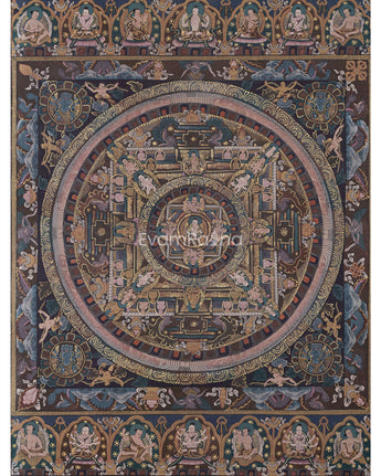 Traditional Vairocana Buddha Mandala