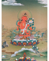 Adi Buddha, Samantabhadra Canvas Print