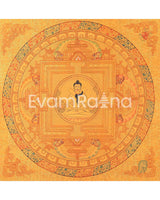 Samantabhadra Buddha Thangka Painting