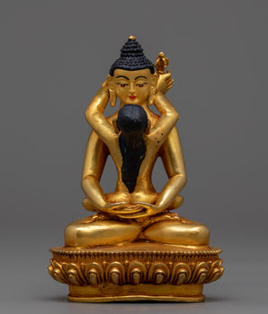 Machine Made Samantabhadra and Consort Statue