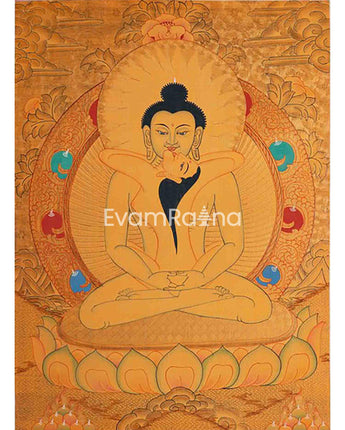 Samantabhadra Yab Yum Buddha Thanka