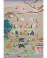 Samatha Meditation Thangka