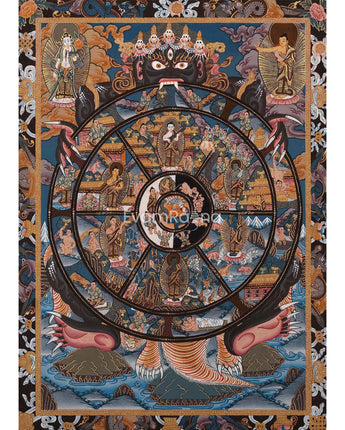 Bhavachakra Thangka