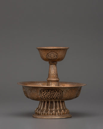 Silver Antique Serkyem Set