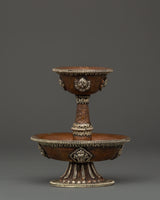 Tibetan Silver Plated Serkyem Set