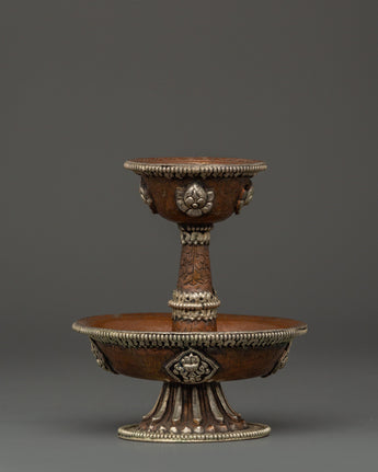 Tibetan Silver Plated Serkyem Set